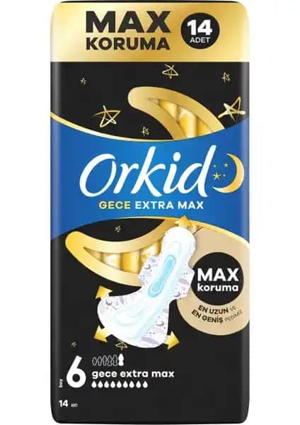 Orkid Ultra Gece Ekstra Max Pedleri: Yüksek Koruma ve Konfor Sağlayan Gece Pedleri