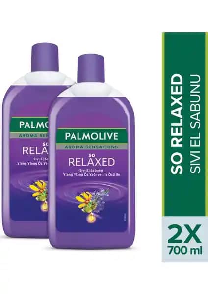 Palmolive Aroma Sensations So Relaxed Ylang Ylang ve Iris Özlü Doğal Sıvı El Sabunu