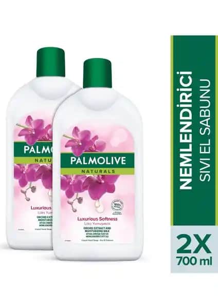 Palmolive Naturals Siyah Orkide El Sabunu Yumuşaklık ve Nem Sağlayan Temizlik Ürünü