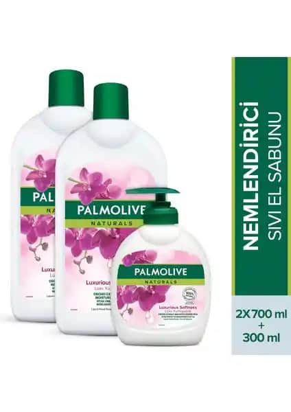 Palmolive Naturals Siyah Orkide Nemlendirici El Sabunu - Doğal ve Etkili Temizlik Sağlar