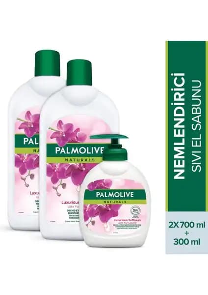 Palmolive Naturals Siyah Orkide Nemlendirici El Sabunu - Doğal ve Etkili Temizlik Sağlar
