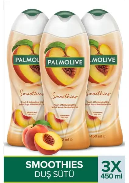 Palmolive Smoothies Şeftali Duş Jeli: Doğal Aroması ve Geniş Hacmiyle Kaliteli Temizlik