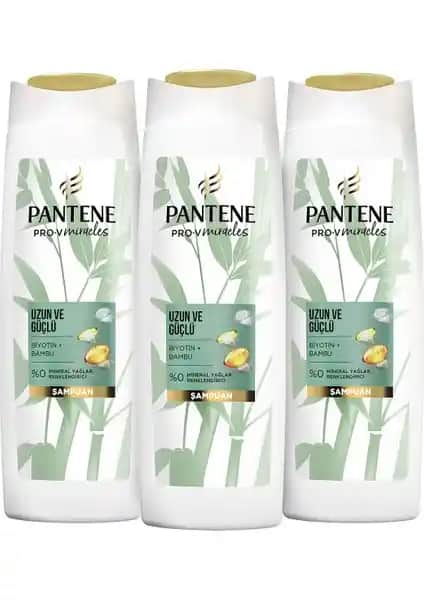 Pantene Bambu Biyotinli Şampuan ile Güçlü ve Sağlıklı Saçlar İçin Doğal Bakım Seçeneği