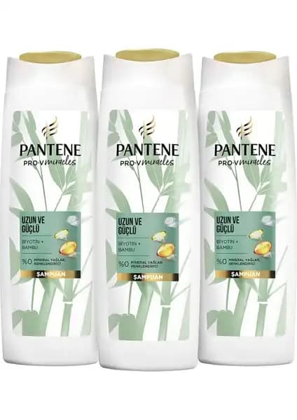 Pantene Bambu Biyotinli Şampuan ile Güçlü ve Sağlıklı Saçlar İçin Doğal Bakım Seçeneği