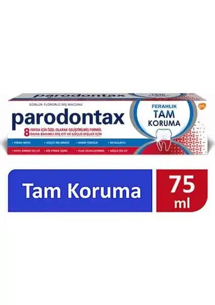 Parodontax Diş Macunu 75 ml: Günlük Ağız Bakımında Güvenilir ve Ferahlatıcı Seçenek