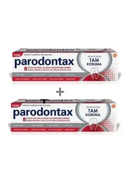 Parodontax Diş Macunu 75ml 2'li Paket Güçlendirici ve Temizleyici Özellikleriyle Ağız Sağlığını Destekler