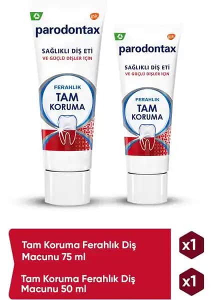 Parodontax Tam Koruma Ekstra Ferah Serisi: Diş ve Diş Eti Sağlığını Güçlendiren Çözüm