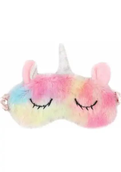 Peluş Unicorn Uyku Göz Bandı: Konfor ve Şıklığın Bir Arada Sunumu