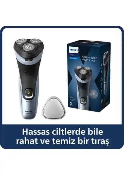 Philips 3000X Serisi Elektrikli Tıraş Makinesi Çok Yönlü Kullanım ve Güvenilir Performans Sunar