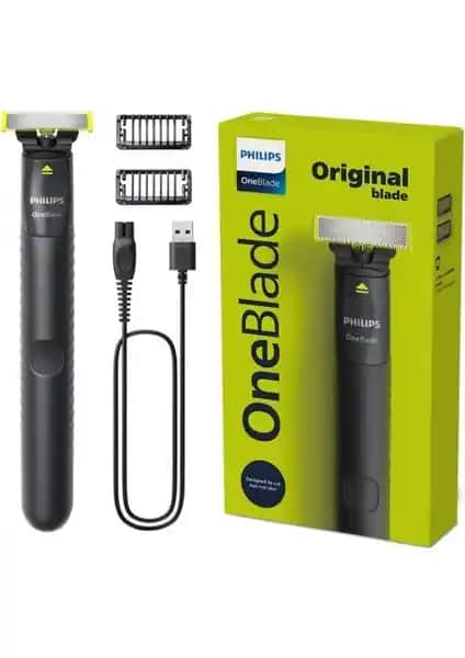 Philips QP1424/10 One Blade Çok Yönlü Traş Cihazı Estetik ve Kullanıcı Dostu Özellikleriyle