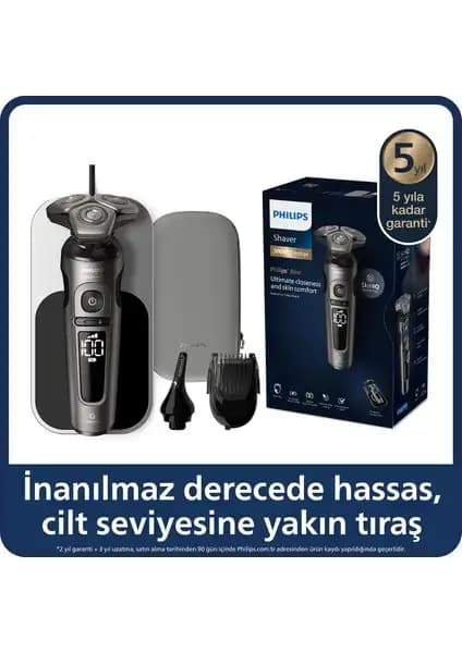 Philips SP9872/22 9000 Serisi Islak ve Kuru Tıraş Makinesi Özellikleri ve Performansı