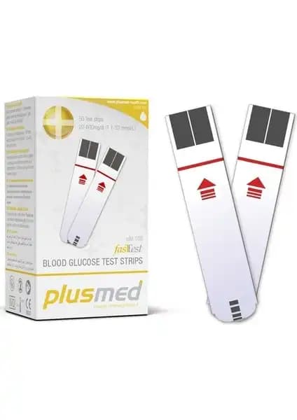 PLUSMED PM-100 Hızlı Şeker Test Stribi Diyabet Takibi İçin Güvenilir ve Kolay Kullanımlı Cihaz