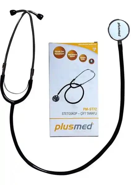 PLUSMED PM-ST72 Çift Taraflı Stetoskop: Klinik ve Profesyonel Kullanım İçin Tasarlanmış