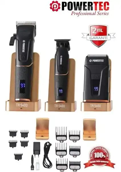 Powertec TR-5400 Profesyonel Kablosuz Berber Tıraş Makinesi Detaylı İnceleme ve Özellikler