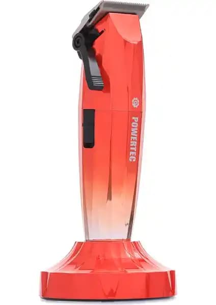 Powertec TR-8800 Dijital 8 Taraklı Profesyonel Kablosuz Saç Tıraş Makinesi