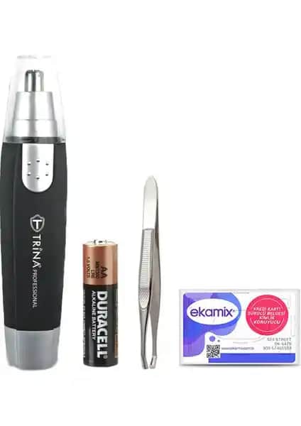 Pratik ve Güvenli Trina Burun ve Kulak Kılı Kesme Makinası ile Kişisel Bakım