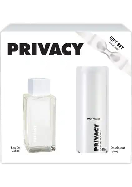 Privacy Women Kadın Parfüm EDT ve Deodorant Seti ile Gün Boyu Tazelik ve Zarafet