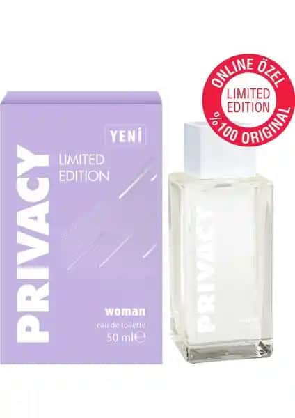 Privacy Women Limited Edition Edt Kadınlar İçin Hafif ve Çekici Kokuların Seçeneği