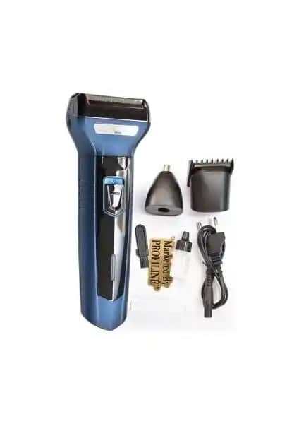 Progemei GM-566 3'ü 1 Arada Traş ve Bakım Seti ile Çok Yönlü Kişisel Bakım Çözümü