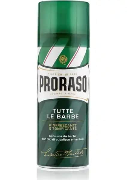 Proraso Okaliptüs Tıraş Köpüğü Seyahat Boyu Doğal ve Ferahlatıcı Formül