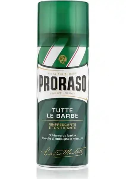 Proraso Okaliptüs Tıraş Köpüğü Seyahat Boyu Doğal ve Ferahlatıcı Formül