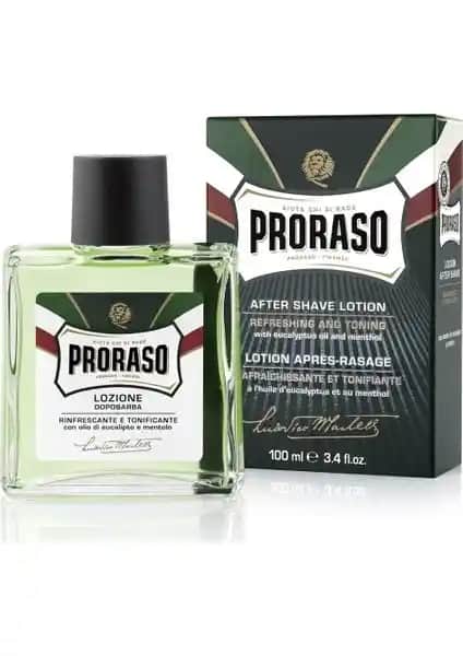 Proraso Okaliptüs ve Mentollü Tıraş Losyonu: Doğal ve Ferahlatıcı Tıraş Sonrası Bakım Ürünü