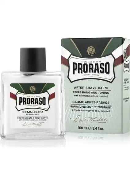Proraso Okaliptüs Yağı ve Mentollü Tıraş Sonrası Balsamı Doğal ve Etkili Bakım Çözümü