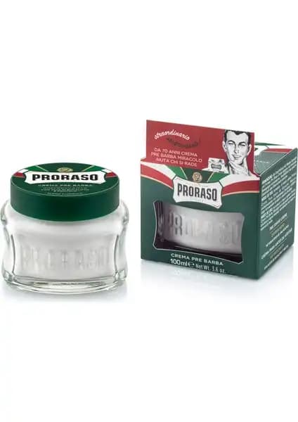 Proraso Okliptüs Yağı ve Mentollü Tıraş Öncesi Kremi: Erkek Bakımında Doğal ve Etkili Seçenekler