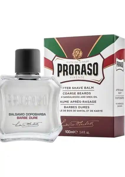 Proraso Sandal Ağacı Özlü Tıraş Sonrası Balsamı Doğal ve Etkili Erkek Bakım Ürünü