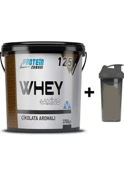 Protein Zamanı Whey + Amino Protein Tozu: Kas Gelişimi ve Performans Artırıcı Takviye