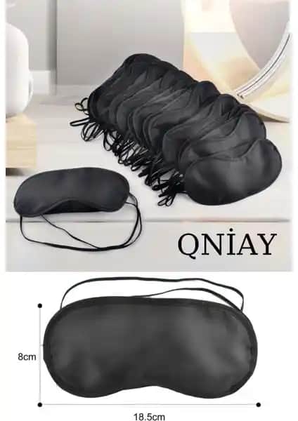 Qniay Uyku Göz Bandı Maskesi: Işık Engelleyici ve Konforlu Uyku Aksesuarı