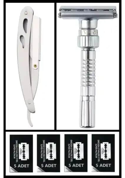 Qualis Shave Q8 Full Metal Manuel Tıraş Makinesi ile Kaliteli ve Dayanıklı Tıraş Deneyimi