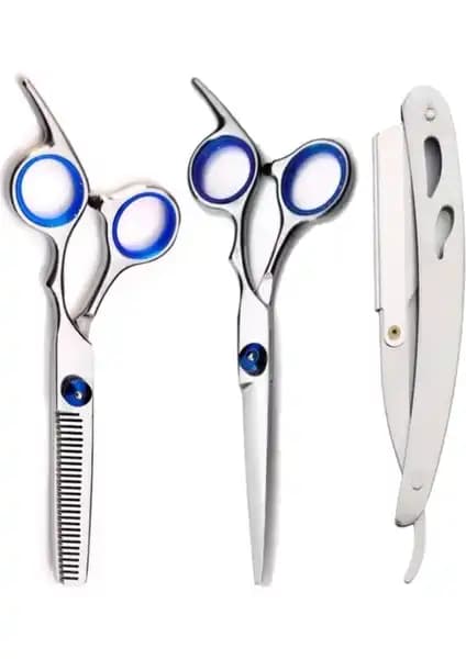 Qualis Shave U3 Full Metal Ustura ve Makas Seti ile Profesyonel Saç ve Sakal Bakımı