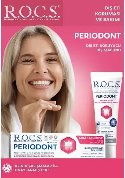 R.O.C.S. Periodont Dişeti Bakımına Özel Diş Macunu İncelemesi ve Faydaları