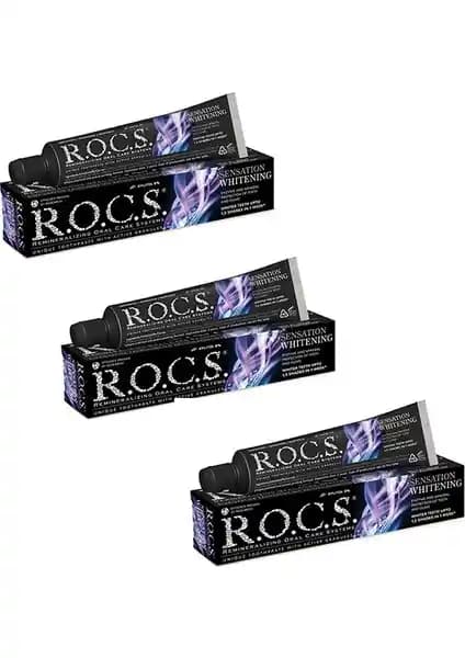 R.O.C.S. Sensation Whitening Diş Macunu Beyazlık ve Parlaklık Artışında Yeni Bir Dönem