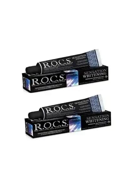 R.O.C.S. Sensation Whitening Diş Macunu ile Doğal ve Parlak Gülüşler İçin Güvenilir Çözüm