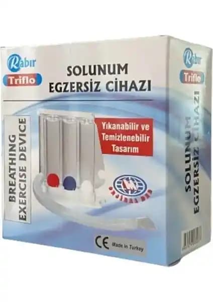Rabır Triflo Solunum Egzersiz Cihazı: Akciğer Güçlendirme ve Solunum Sağlığını Destekleyen Yenilikçi Çözüm