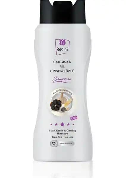 Radins Sarımsak ve Ginseng Özlü Şampuanı: Saç Dökülmesine Karşı Doğal Çözüm