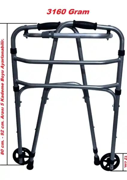 Remmed Walker Tekerlekli Hasta Yürüteç: Güvenli ve Konforlu Hareket Desteği