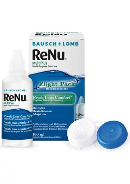 RENU 100 ml Çok Amaçlı Kontakt Lens Bakım Solüsyonu Güvenli ve Pratik Kullanım