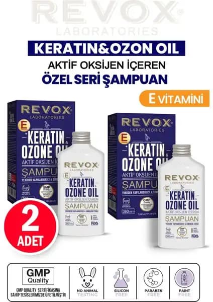 Revox Keratin ve Ozon Oil Aktif Oksijen İçeren Saç Bakım Şampuanı İncelemesi
