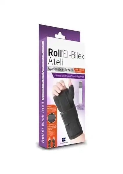 Roll El Bilek Ateli Başparmak Destekli: Esnek ve Ayarlanabilir Bilek Destek Çözümü