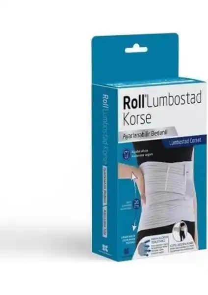 Roll Lumbostad Ayarlanabilir Çelik Balenli Bel Korsesi Bel Desteği ve Duruşu Destekler