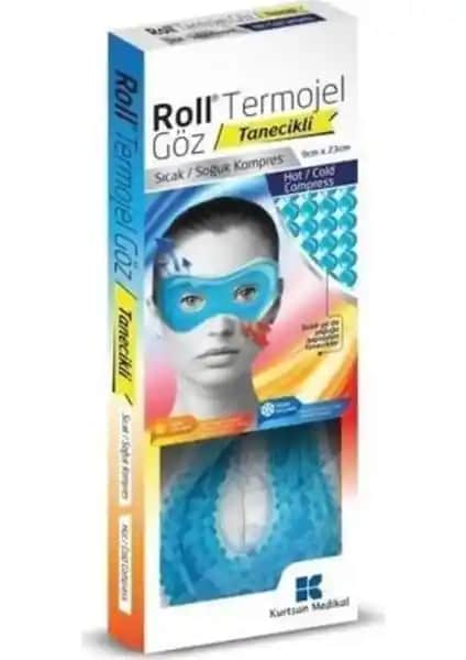 Roll Sıcak Soğuk Termojel Göz Kompresi: Göz Rahatlatıcı ve Tedavi Edici Çözüm