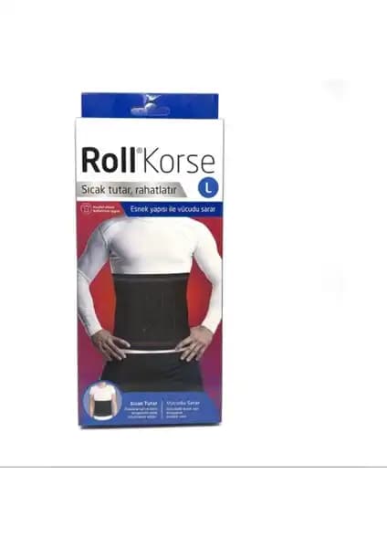 Roll Yün Korse L - Large: Konfor ve Doğal Malzeme ile Bel Şekillendirme Çözümü