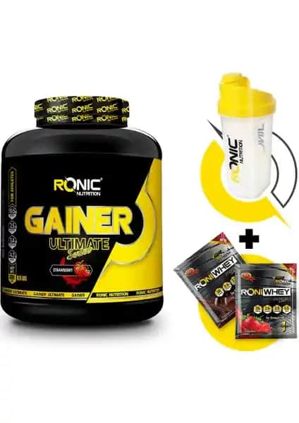 Ronic Nutrition Gainer Ultimate 3000 G Kas Gelişimi ve Enerji Destekleyici Karbonhidrat Tozu