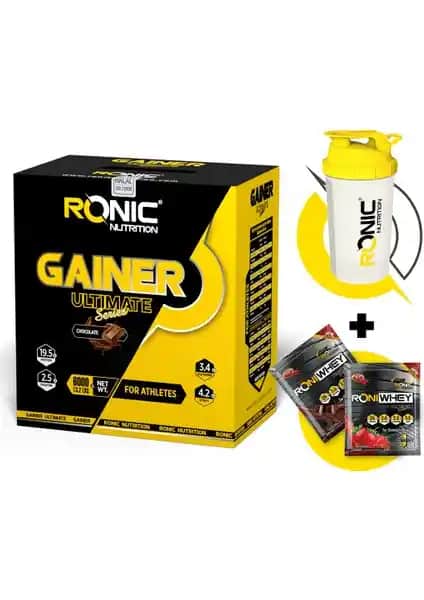 Ronic Nutrition Gainer Ultimate 6000 G: Kas Gelişimi ve Kilo Artışına Destek Sağlayan Beslenme Takviyesi
