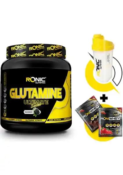 Ronic Nutrition Glutamine Ultimate 900g Kas Gelişimini Destekleyen Sağlıklı Takviye