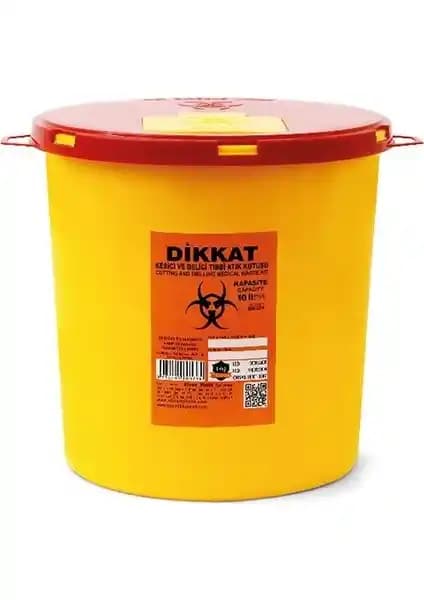 Sağlık Kuruluşları İçin Güvenli ve Dayanıklı 5'li Tıbbi Enfekte Atık Kutusu Ürün İncelemesi