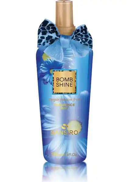 Sansiro Body Mıst Bomb Şine Vücut Spreyi Ferahlatıcı ve Tazeleyici Özellikleriyle Günlük Kullanım İçin Uygun